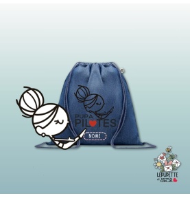 Zainetto PUPA PILATES personalizzabile